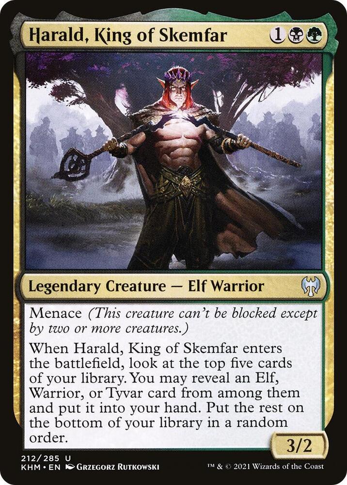 Harald, King of Skemfar (212) [Kaldheim]