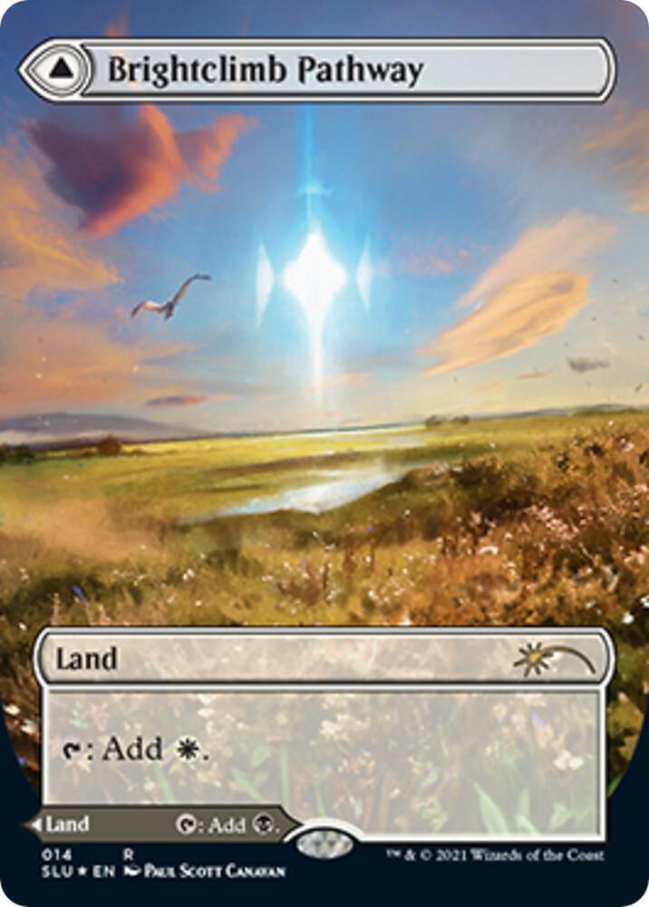 Brightclimb Pathway (Borderless) (14) [Secret Lair Series] [Borderless]