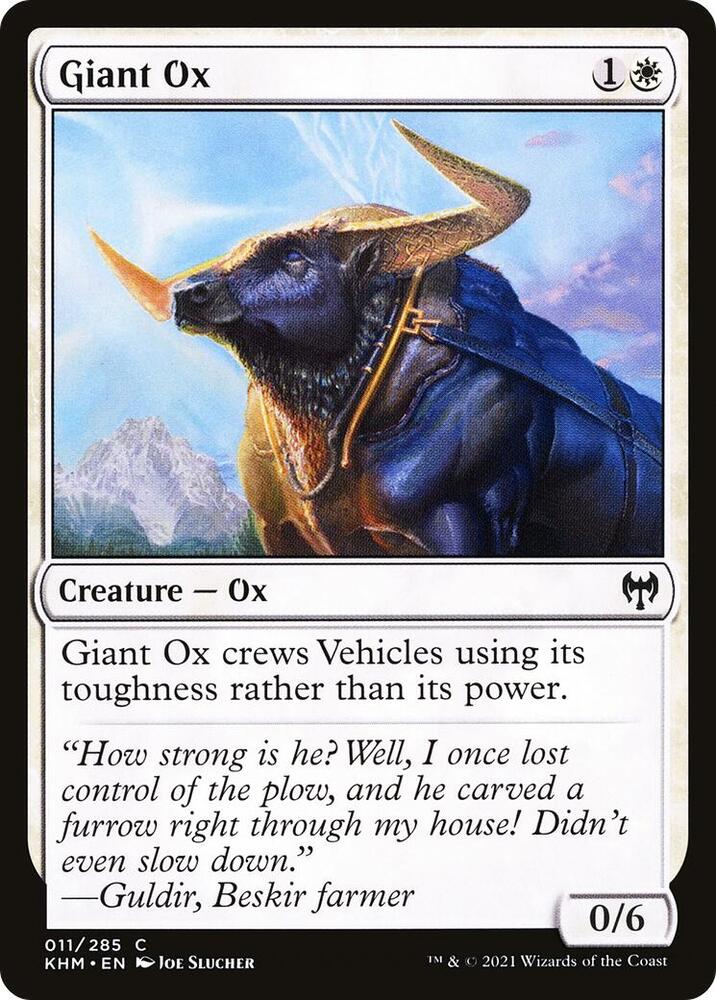 Giant Ox (11) [Kaldheim]