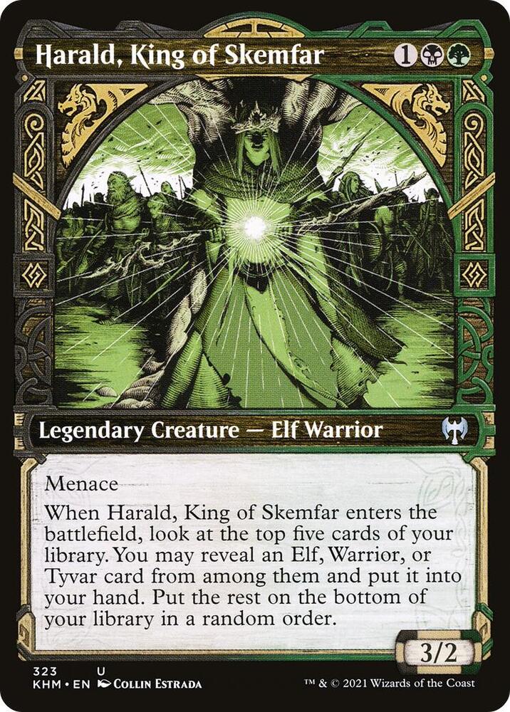 Harald, King of Skemfar (Showcase) (323) [Kaldheim] [Showcase]