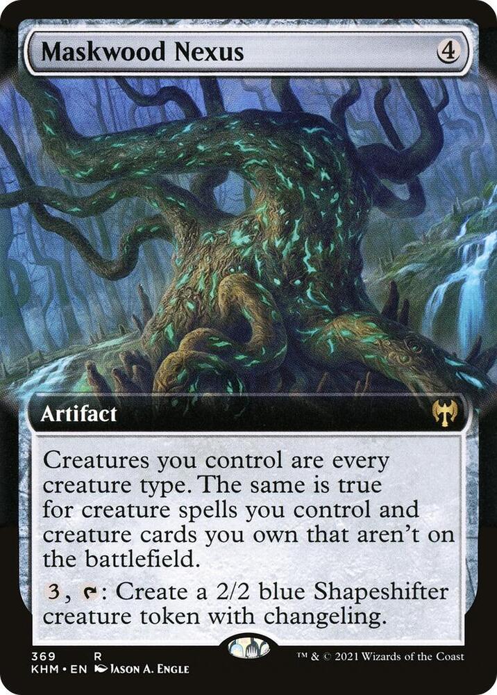 Maskwood Nexus (Extended Art) (369) [Kaldheim] [Extended Art]