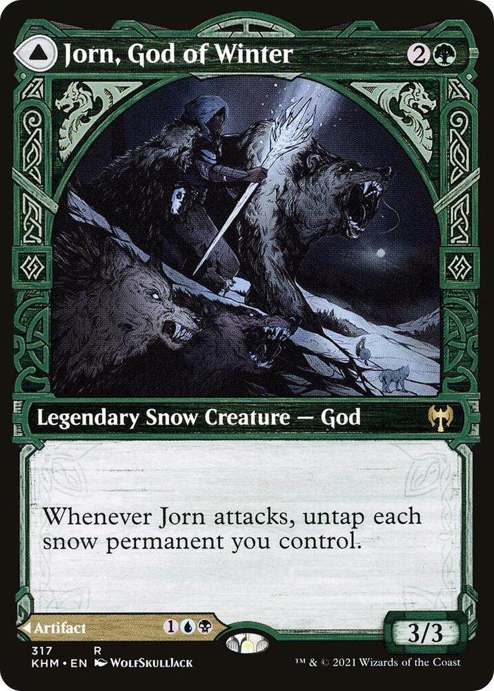 Jorn, God of Winter (Showcase) (317) [Kaldheim] [Showcase]