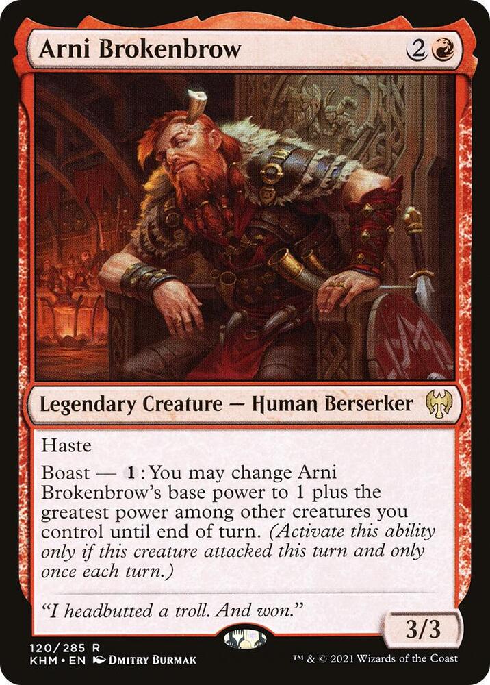 Arni Brokenbrow (120) [Kaldheim]