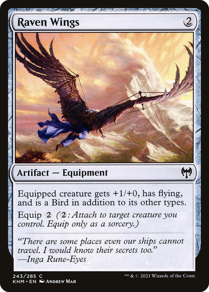 Raven Wings (243) [Kaldheim]