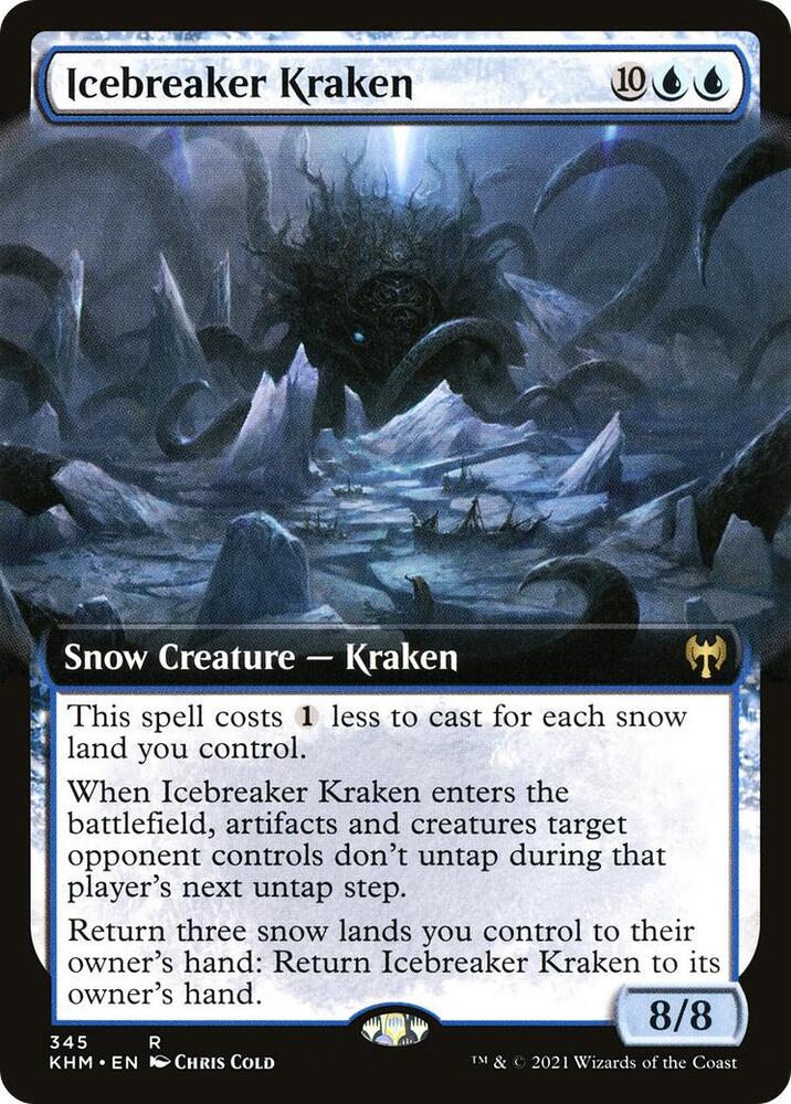 Icebreaker Kraken (Extended Art) (345) [Kaldheim] [Extended Art]