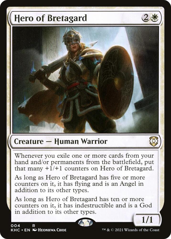 Hero of Bretagard (4) [Kaldheim Commander]