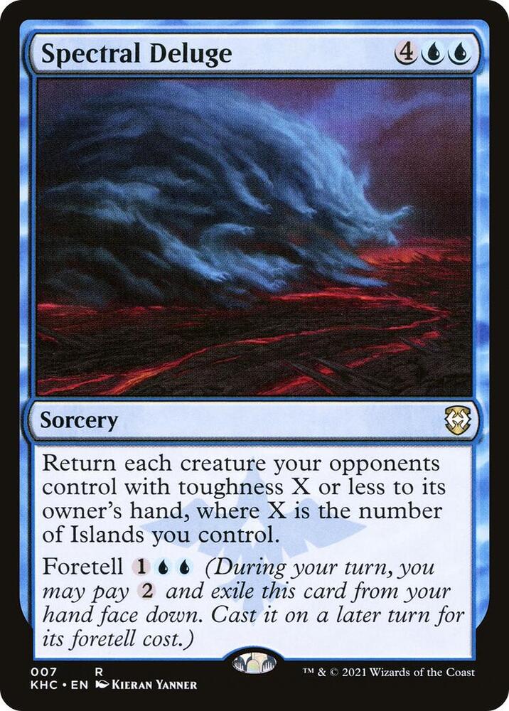 Spectral Deluge (7) [Kaldheim Commander]