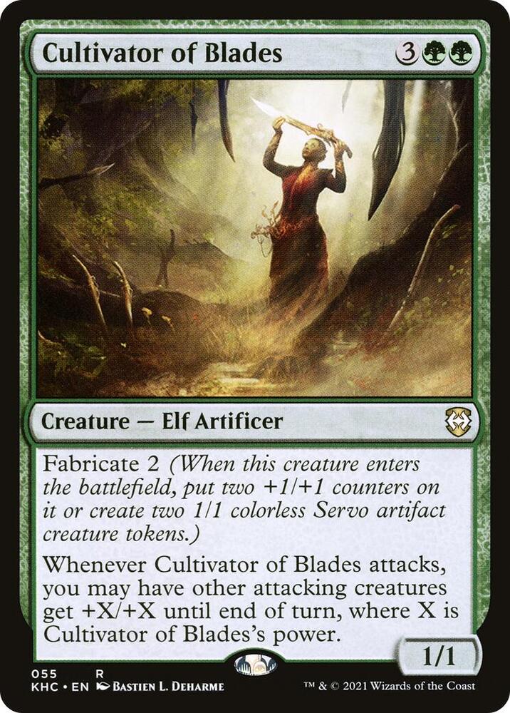Cultivator of Blades (55) [Kaldheim Commander]