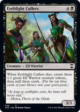 Eyeblight Cullers (48) [Kaldheim Commander]