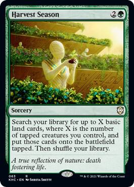 Harvest Season (63) [Kaldheim Commander]
