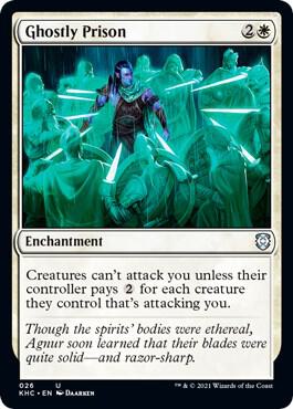 Ghostly Prison (26) [Kaldheim Commander]