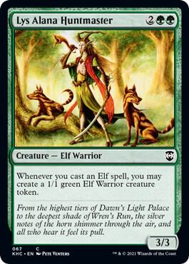 Lys Alana Huntmaster (67) [Kaldheim Commander]