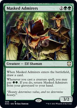 Masked Admirers (69) [Kaldheim Commander]