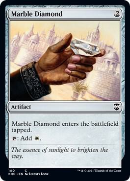 Marble Diamond (100) [Kaldheim Commander]