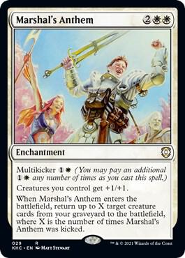 Marshal's Anthem (29) [Kaldheim Commander]