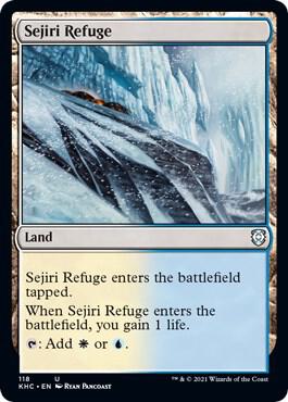 Sejiri Refuge (118) [Kaldheim Commander]