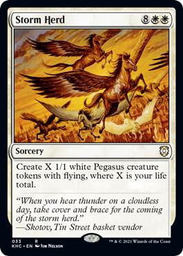 Storm Herd (33) [Kaldheim Commander]