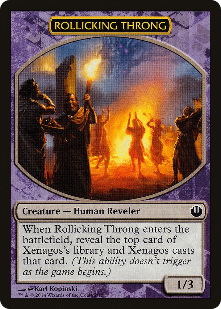 Rollicking Throng (2) [Hero's Path Promos]