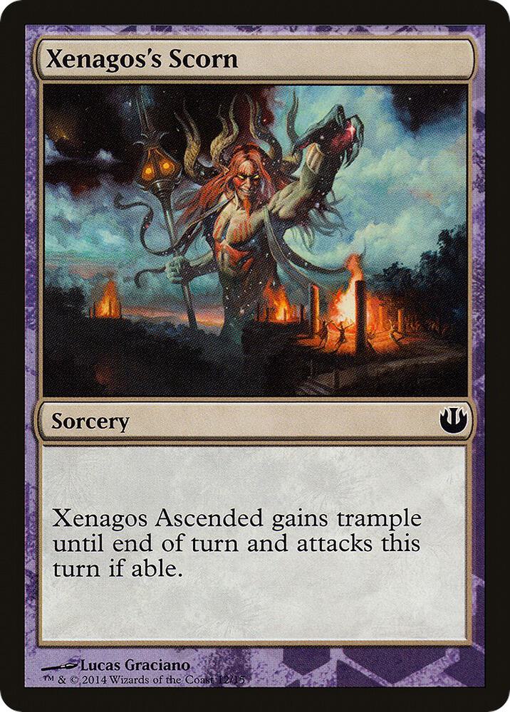Xenagos's Scorn (12) [Hero's Path Promos]