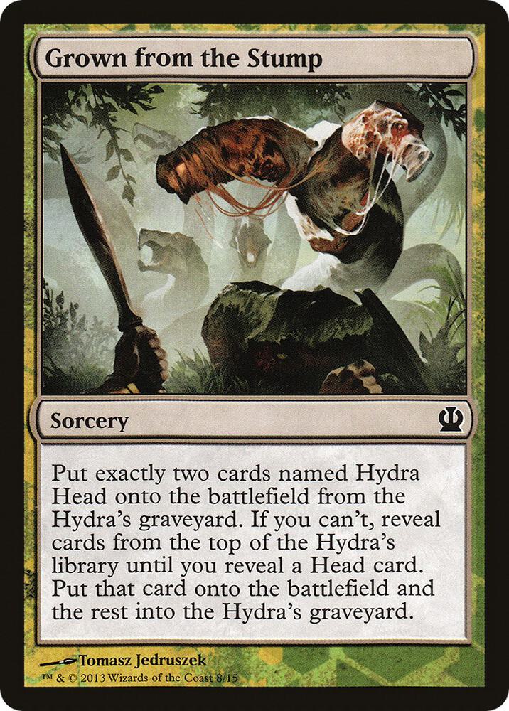 Grown from the Stump (8) [Hero's Path Promos]