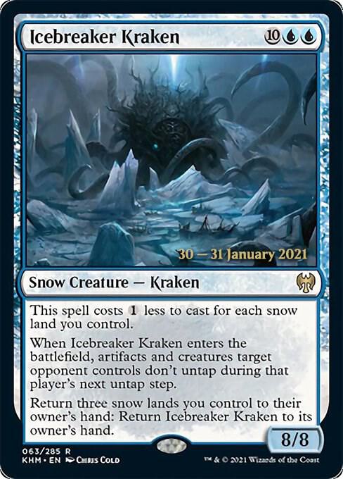 Icebreaker Kraken (63) [Prerelease Cards]