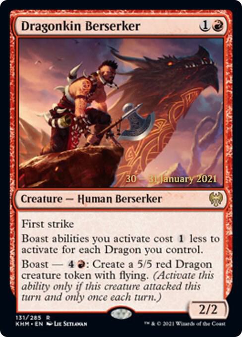 Dragonkin Berserker (131) [Prerelease Cards]