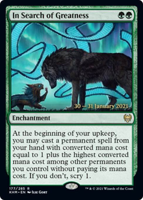 In Search of Greatness (177) [Prerelease Cards]