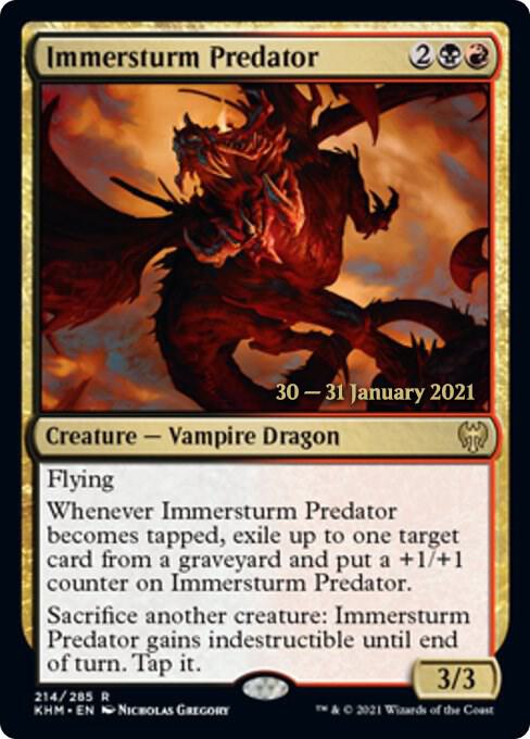 Immersturm Predator (214) [Prerelease Cards]