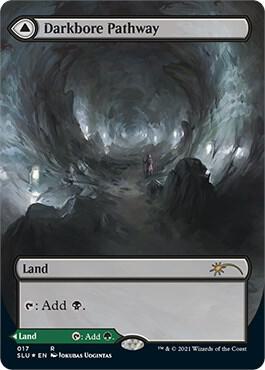 Darkbore Pathway (Borderless) (17) [Secret Lair Series] [Borderless]