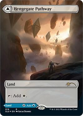 Hengegate Pathway (Borderless) (18) [Secret Lair Series] [Borderless]
