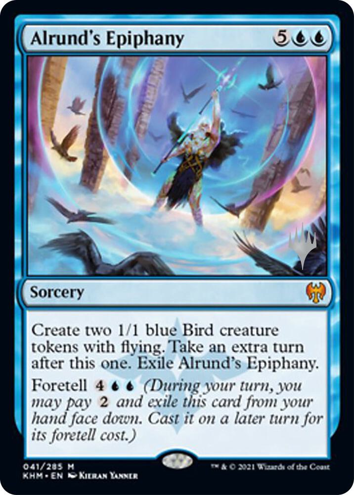 Alrund's Epiphany (41) [Kaldheim Promos]