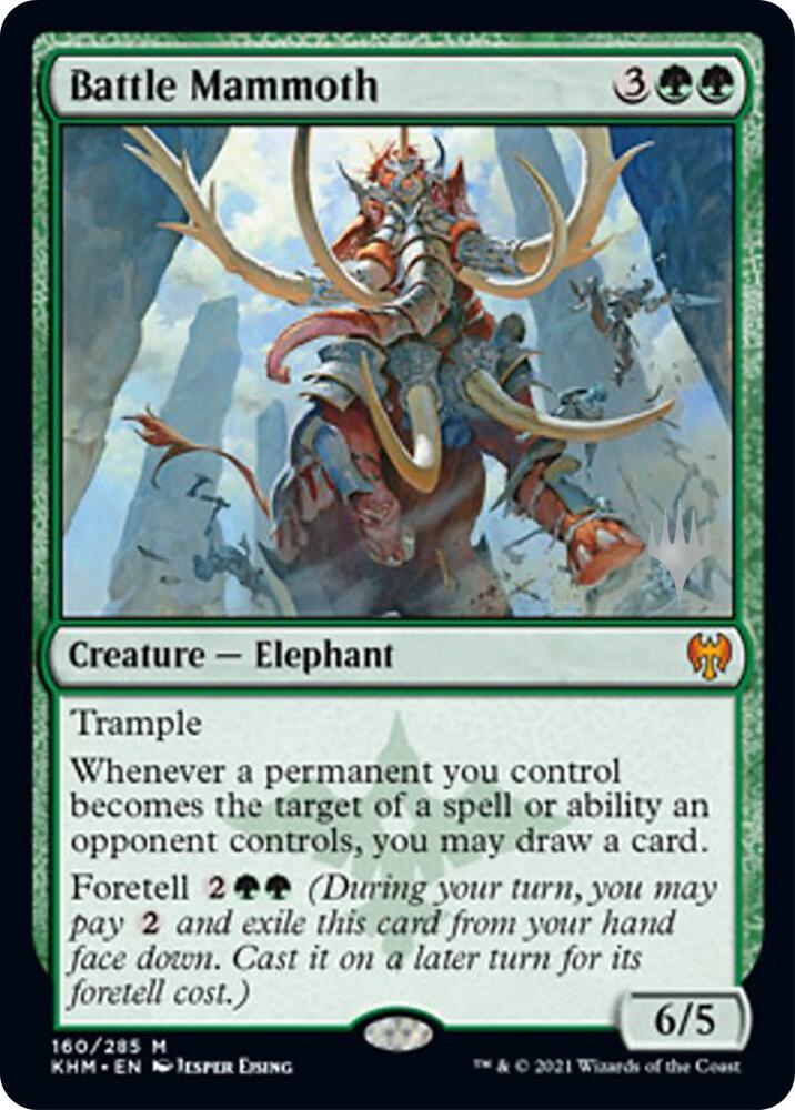 Battle Mammoth (160) [Kaldheim Promos]