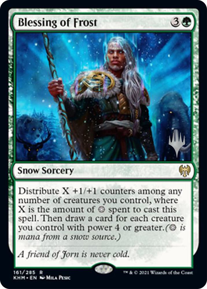 Blessing of Frost (161) [Kaldheim Promos]