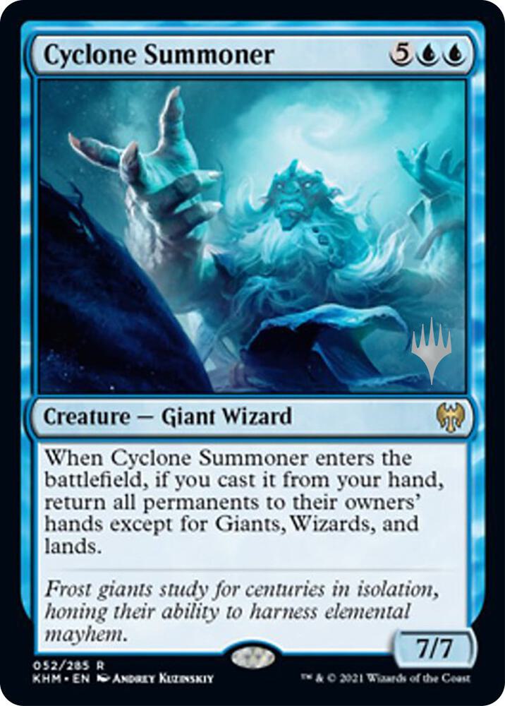 Cyclone Summoner (52) [Kaldheim Promos]
