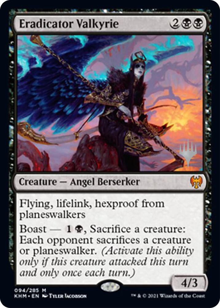 Eradicator Valkyrie (94) [Kaldheim Promos]