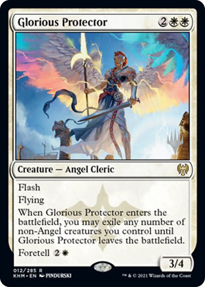 Glorious Protector (12) [Kaldheim Promos]