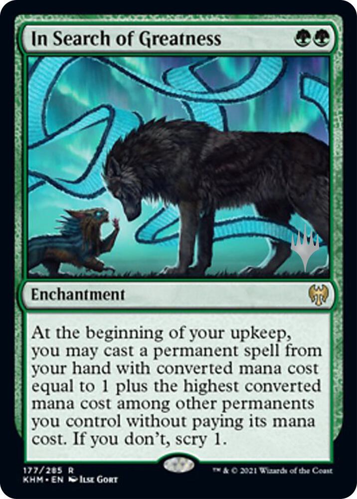 In Search of Greatness (177) [Kaldheim Promos]