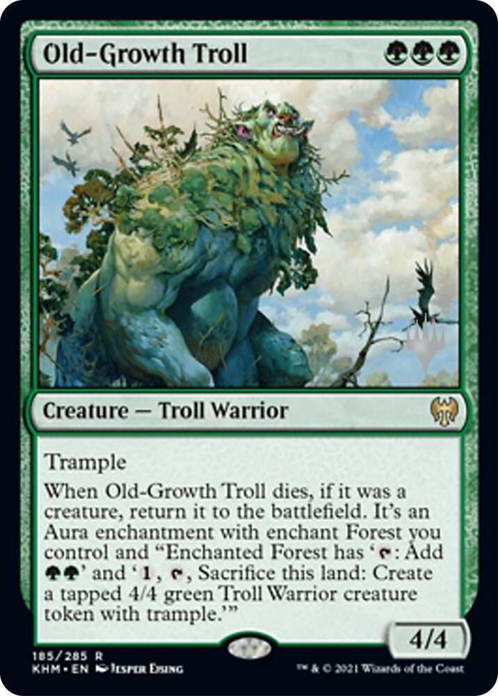 Old-Growth Troll (185) [Kaldheim Promos]