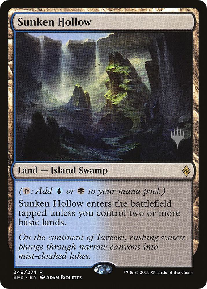 Sunken Hollow (249p) [Kaldheim Promos]
