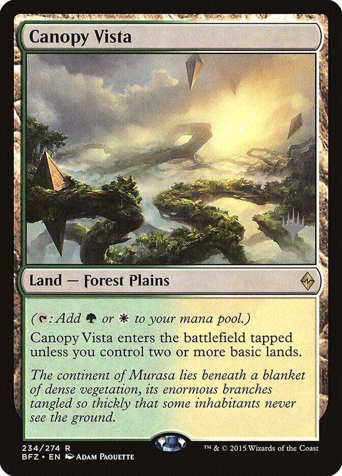 Canopy Vista (234p) [Kaldheim Promos]