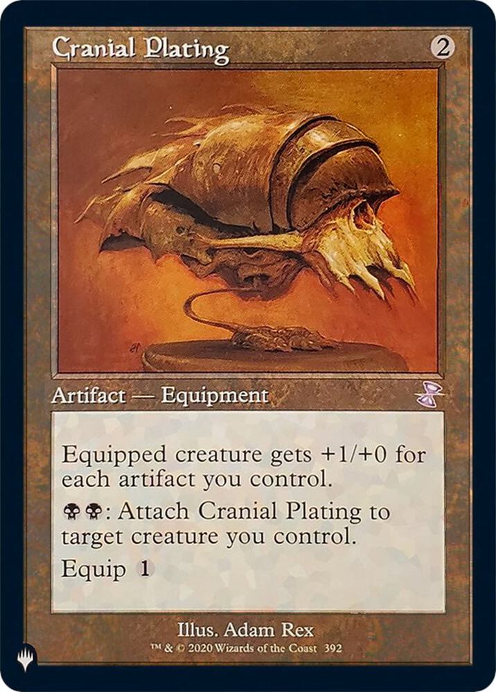 Cranial Plating (392/289) [The List]