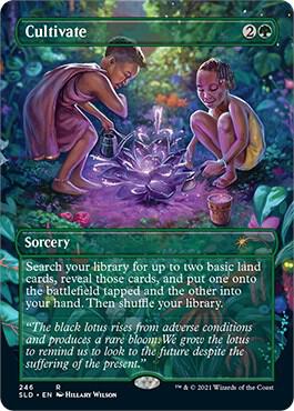 Cultivate (246) [Secret Lair Drop] [Borderless]