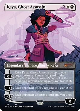 Kaya, Ghost Assassin (247) [Secret Lair Drop] [Borderless]
