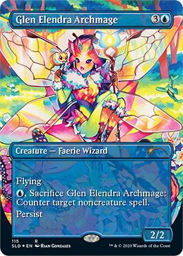 Glen Elendra Archmage (115) [Secret Lair Drop] [Borderless]