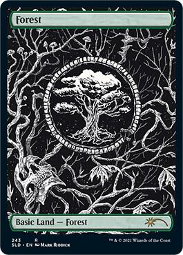 Forest (Crushing Brutality) (243) [Secret Lair Drop]