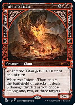 Inferno Titan (224) [Secret Lair Drop] [Showcase]