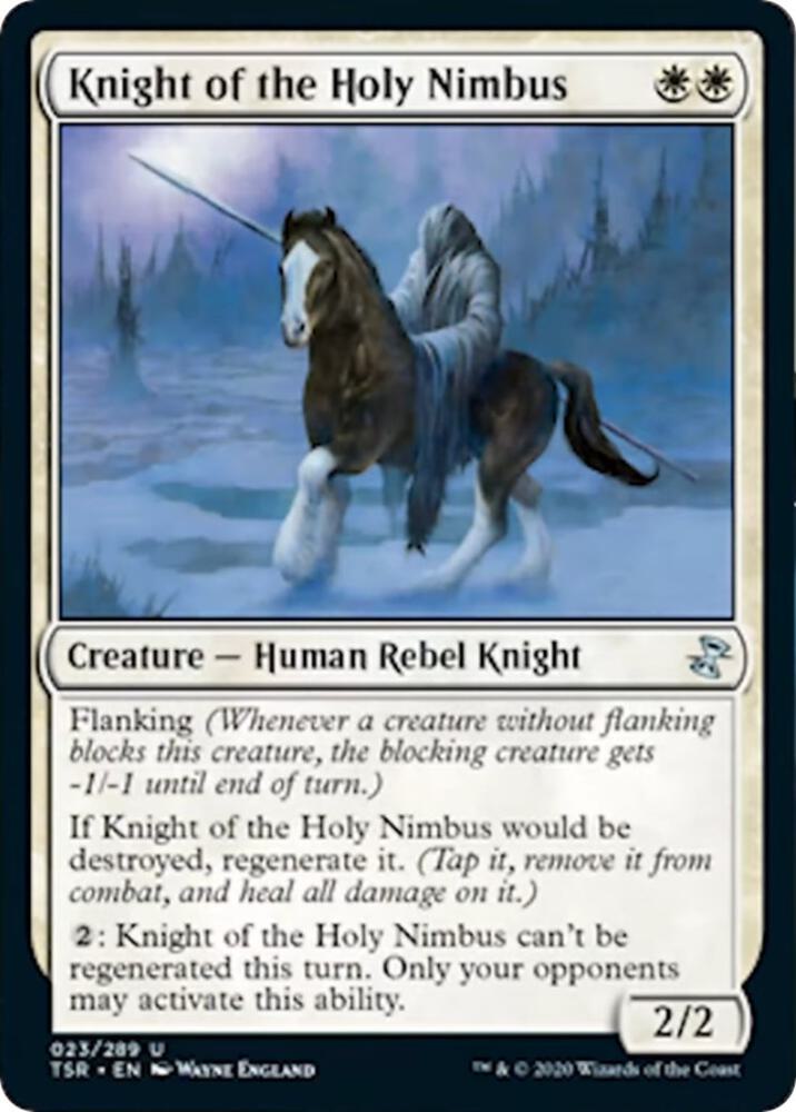 Knight of the Holy Nimbus (23) [Time Spiral Remastered]