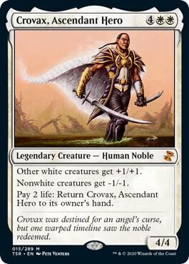 Crovax, Ascendant Hero (15) [Time Spiral Remastered]
