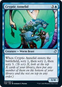Cryptic Annelid (60) [Time Spiral Remastered]