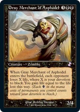 Gray Merchant of Asphodel (323) [Time Spiral Remastered]